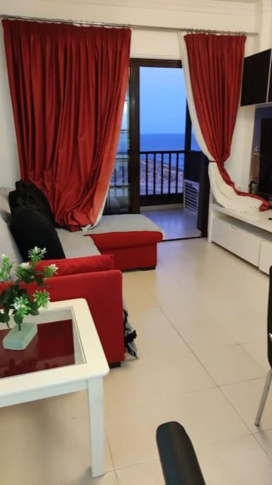 Amazing Seaview Balcon Del Mar Glass Veranda Costa del Silencio Exterior foto