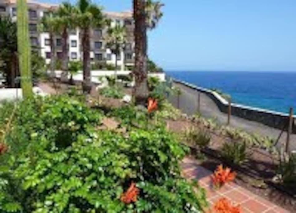 Amazing Seaview Balcon Del Mar Glass Veranda Costa del Silencio Exterior foto