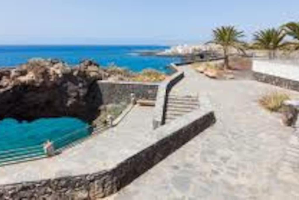 Amazing Seaview Balcon Del Mar Glass Veranda Costa del Silencio Exterior foto