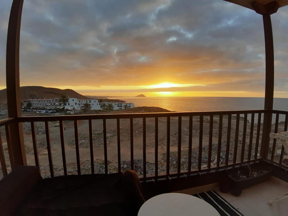 Amazing Seaview Balcon Del Mar Glass Veranda Costa del Silencio Exterior foto